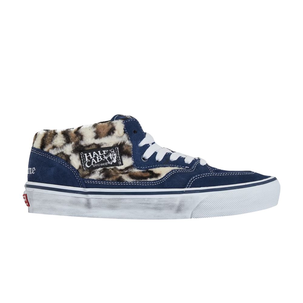 Vans Supreme x Skate Half Cab '92 'Leopard Pack - Navy' | Blue | Men's Size 10