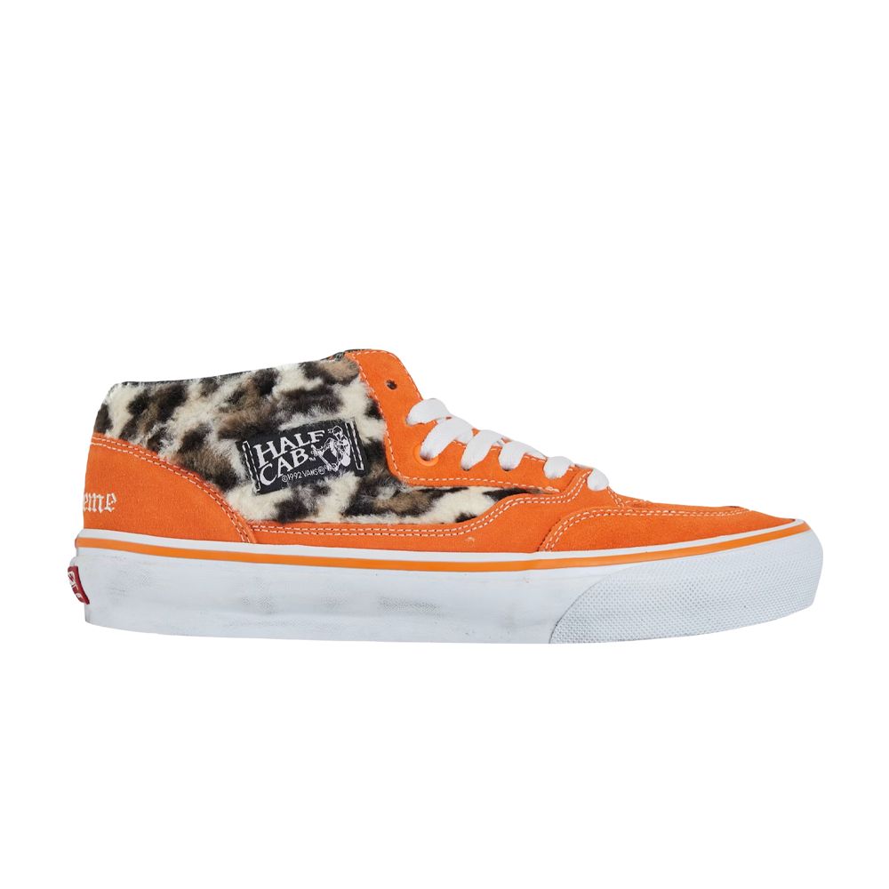 Vans Supreme x Skate Half Cab '92 'Leopard Pack - Orange' | Men's Size 9.5