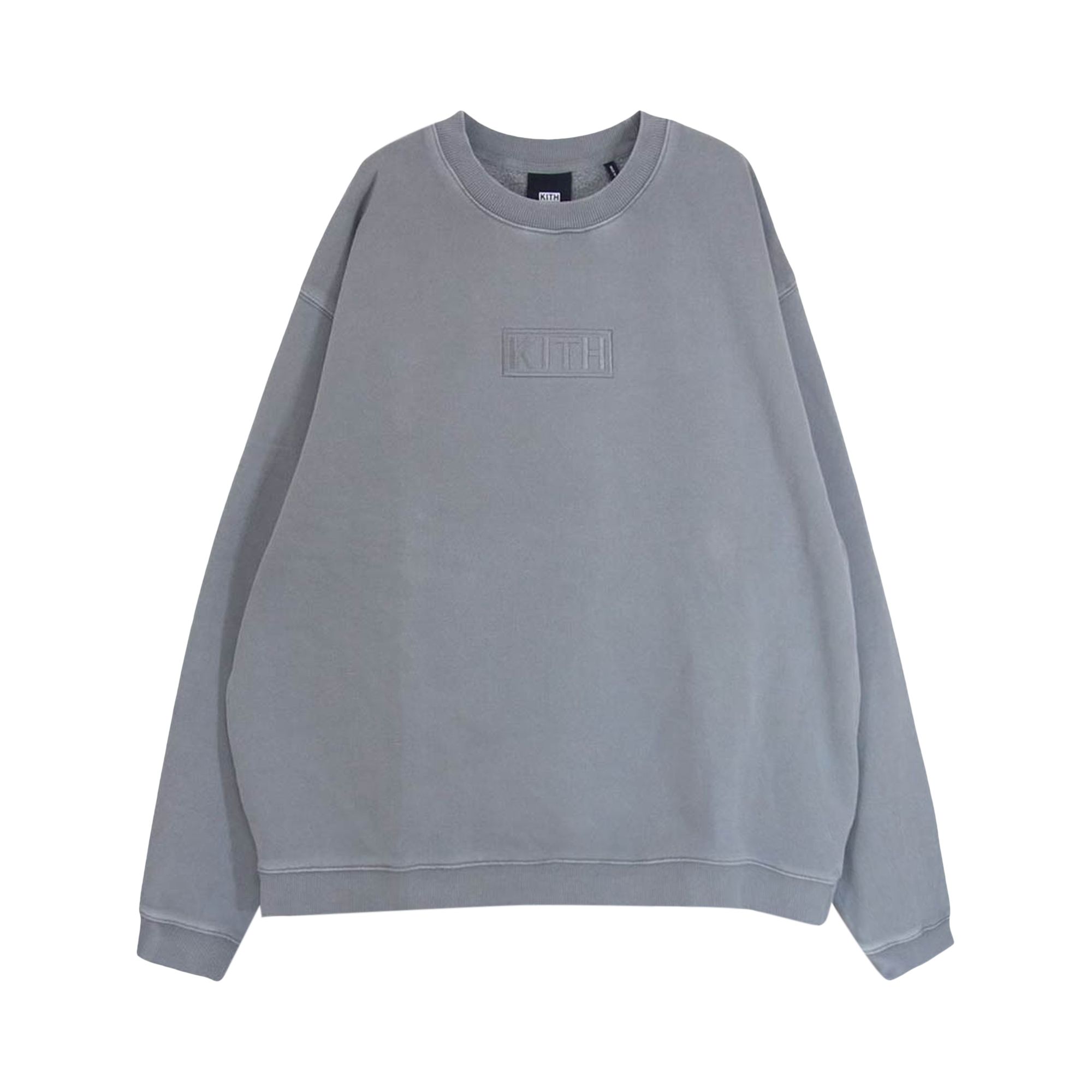Pre-owned Kith Cyber Monday Crewneck 'statue' | Grey | Men's Size S