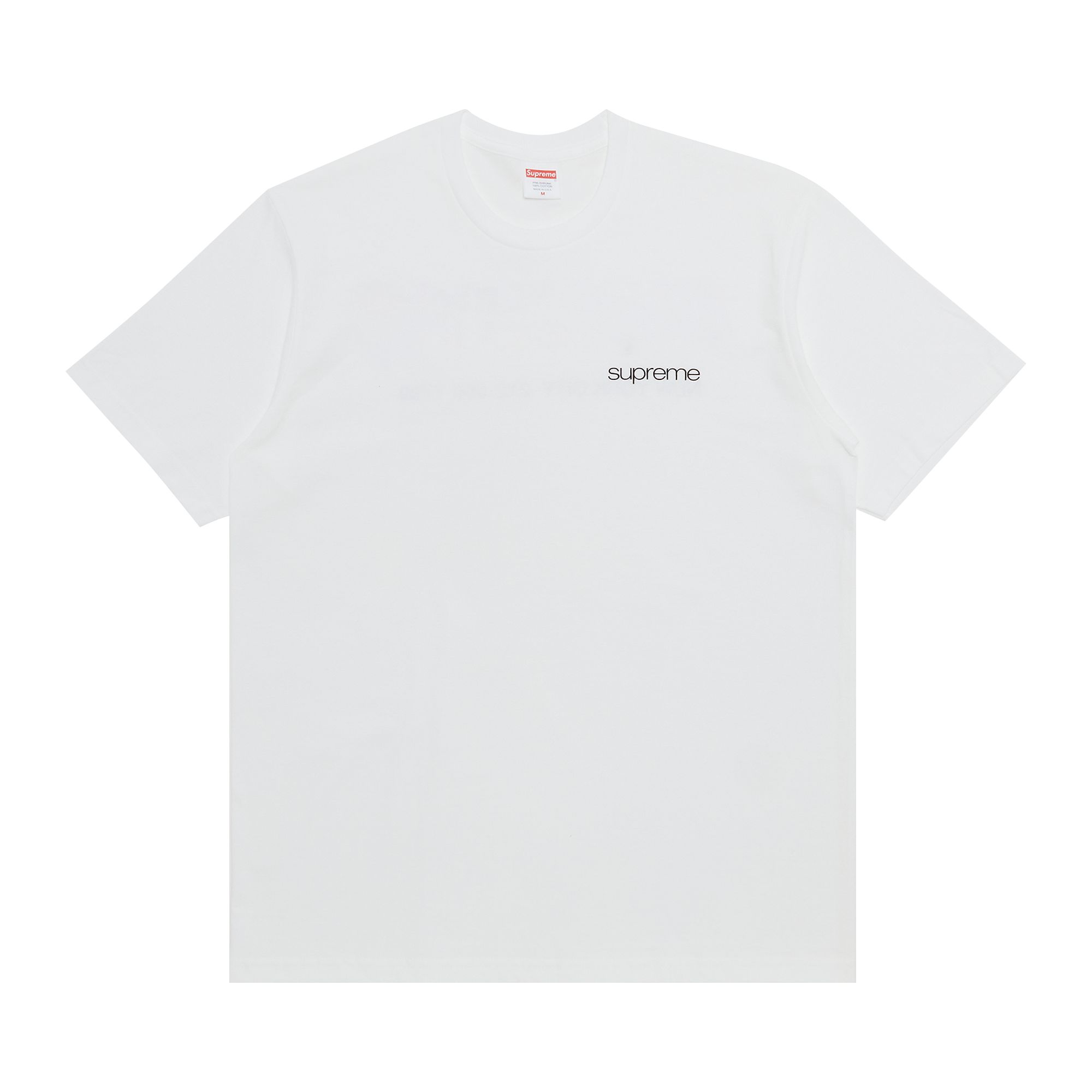 Supreme NYC Tee 'White' | Men's Size L