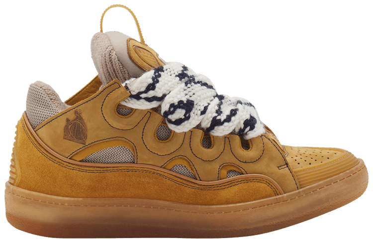 Buy Lanvin Wmns Curb Sneakers 'Honey' - FW SKDK02 WOOL Buy Lanvin Wmns Curb Sneakers 'Honey' - FW SKDK02 WOOL