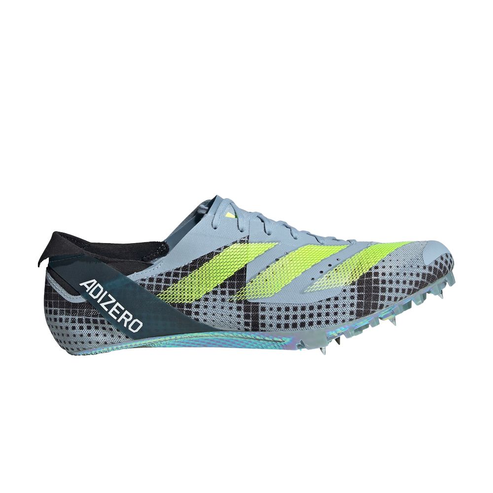 adidas Adizero Finesse Spikes 'Wonder Blue Lucid Lemon' | Men's Size 11