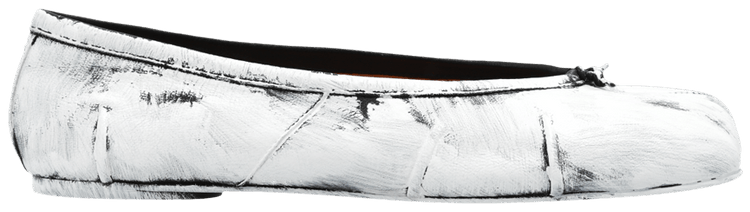 Maison Margiela Wmns Tabi Ballerina Painted   White