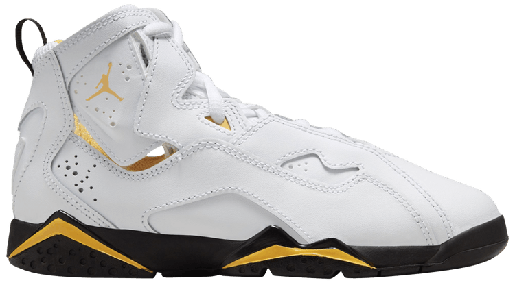 Jordan True Flight PS White Yellow Ochre