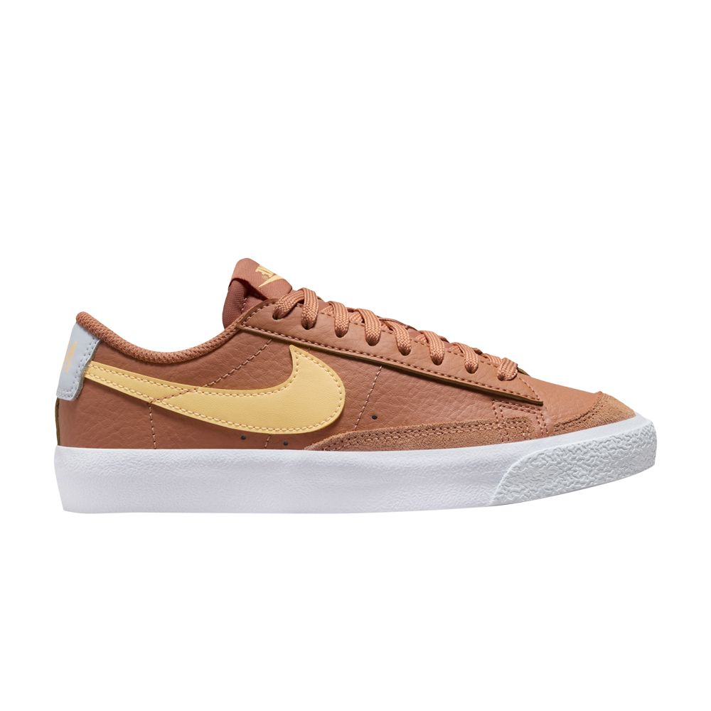 Pre-owned Nike Blazer Low '77 Gs 'amber Brown' | Kid's Size 4