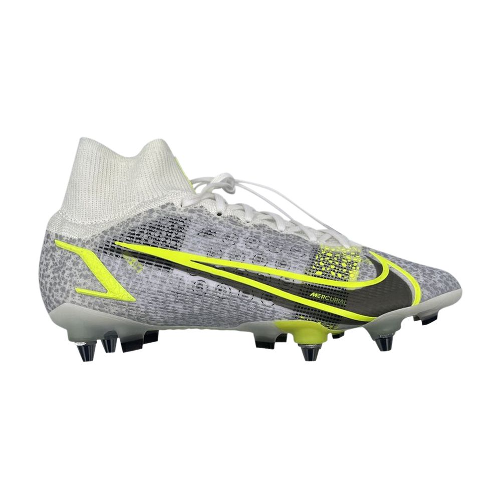 Pre-owned Nike Mercurial Superfly 8 Elite Sg Pro 'safari Pack' In White