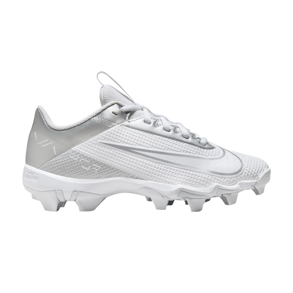 Pre-owned Nike Vapor Edge Shark 2 Gs 'white Metallic Silver' | Kid's Size 2.5