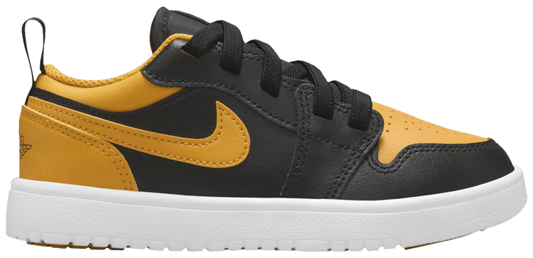 Jordan 1 low outlet black and yellow
