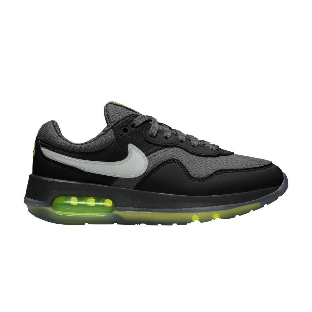 Pre-owned Nike Air Max Motif Next Nature Gs 'iron Grey Volt' | Black | Kid's Size 6.5