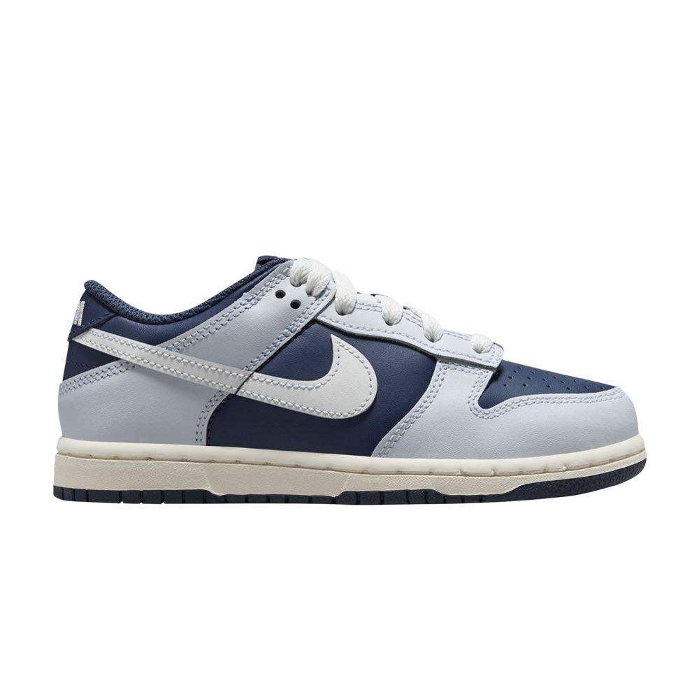 Pre-owned Nike Dunk Low Ps 'football Grey Midnight Navy' | Blue | Kid's Size 1.5