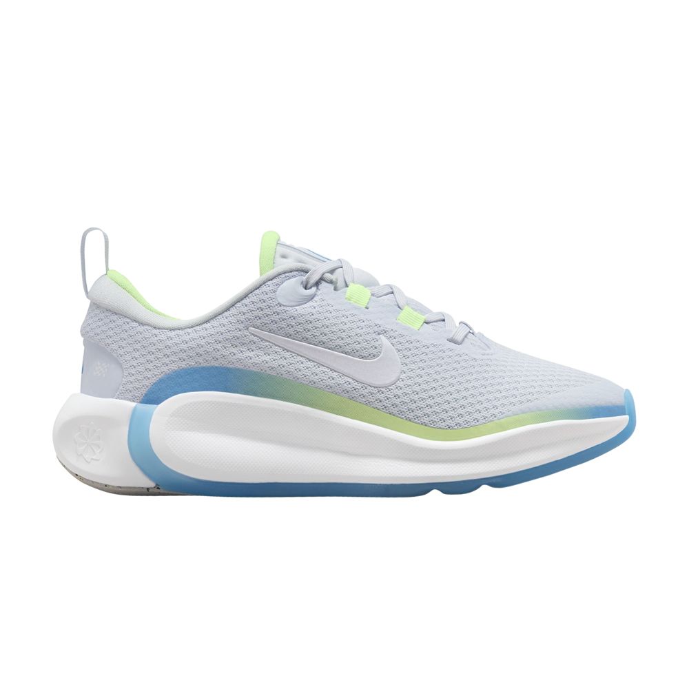 Pre-owned Nike Infinity Flow Gs 'football Grey Barely Volt' | Kid's Size 2.5