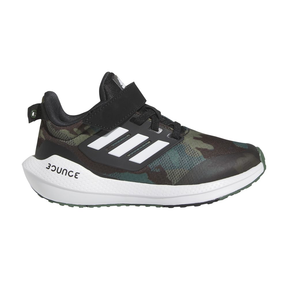 adidas EQ21 Run 2.0 EL K 'Camo' | Black | Kid's Size 13.5 - GV9482