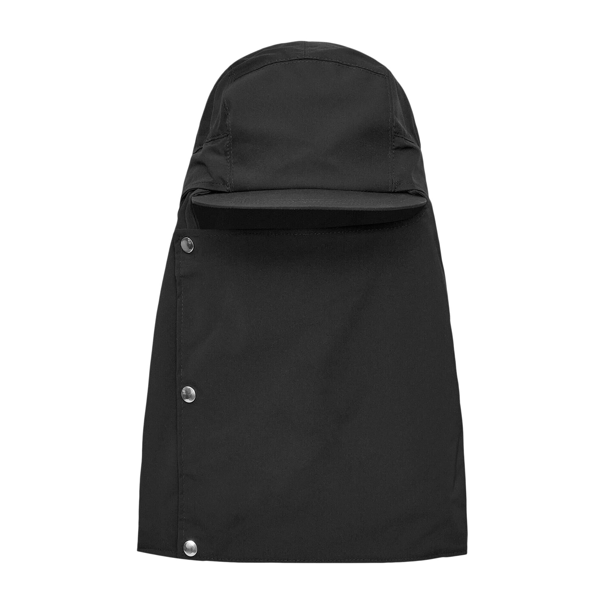 Pre-owned Oamc Veiled Cap 'black' | Men's Size Onesize