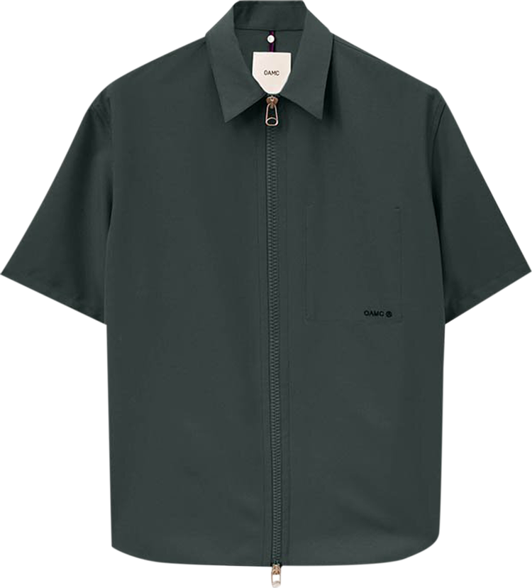 Buy OAMC Ian Short-Sleeve Shirt 'Bottle' - 23A28OAU59 PESOA009 309 