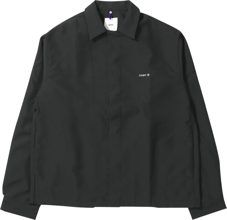 Buy OAMC System Shirt 'Black' - 23A28OAU57 PESOA009 001 | GOAT
