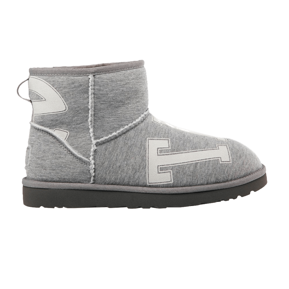 UGG x Telfar Fleece Mini Heather Grey