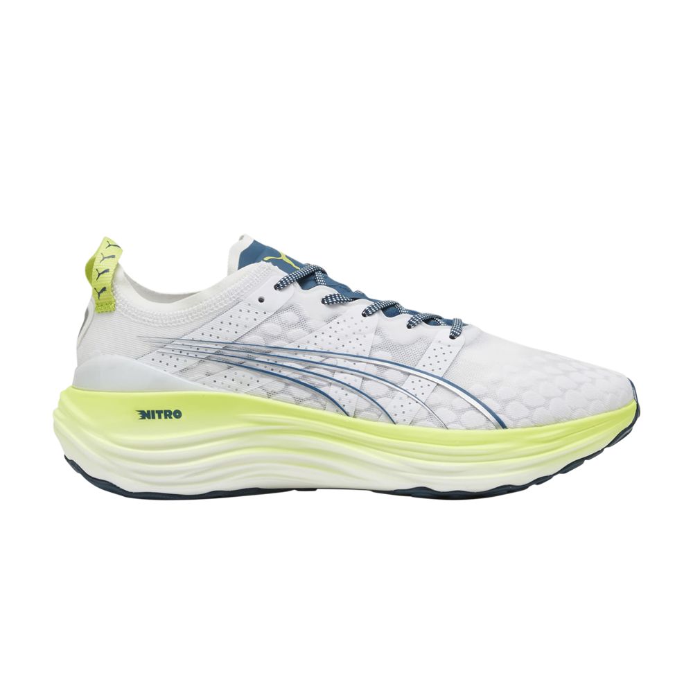 Puma ForeverRun Nitro 'White Ocean Tropic Lime' | Men's Size 11.5