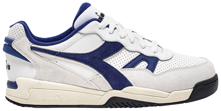 Diadora Winner SL White Blue Print