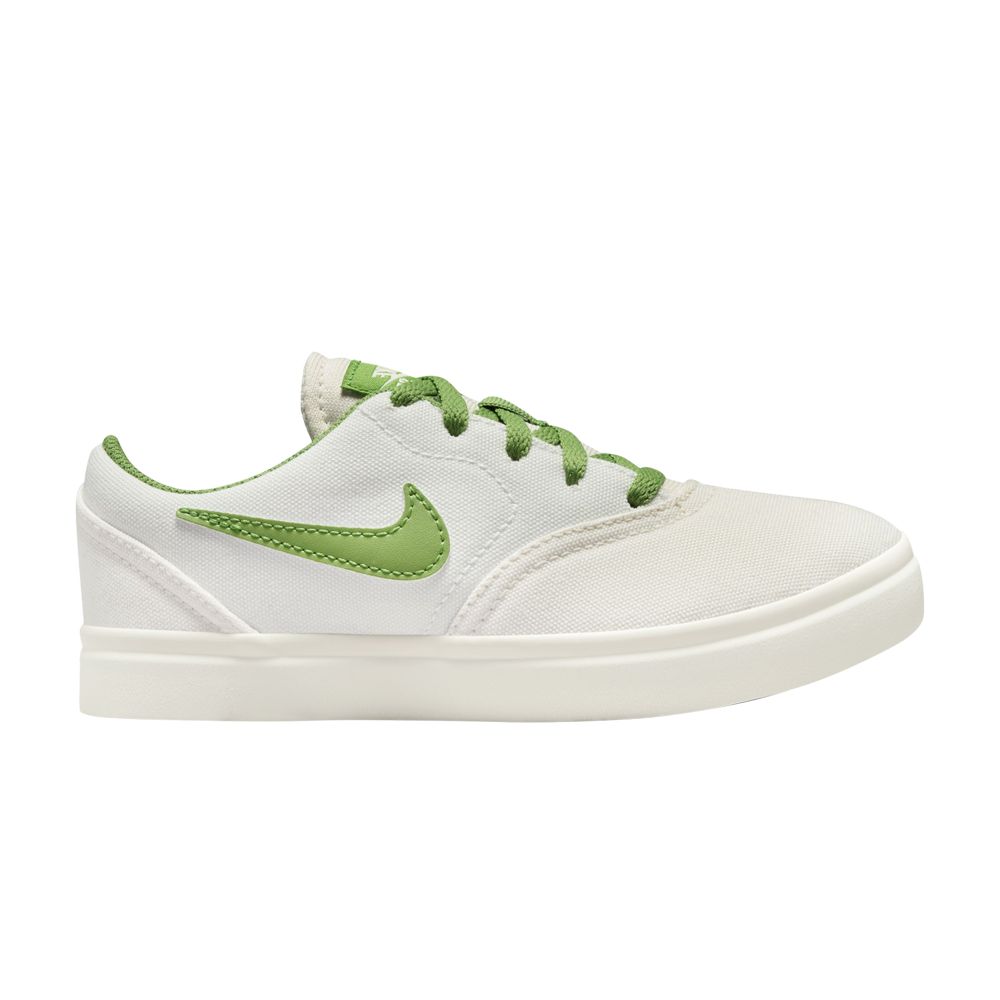 Pre-owned Nike Check Canvas Sb Ps 'phantom Chlorophyll' | White | Kid's Size 1