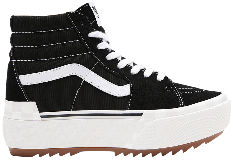 Vans Sk8-Hi ブラック/ホワイト Vans | Sk8-Hi Black/Black/White Classics Shoe