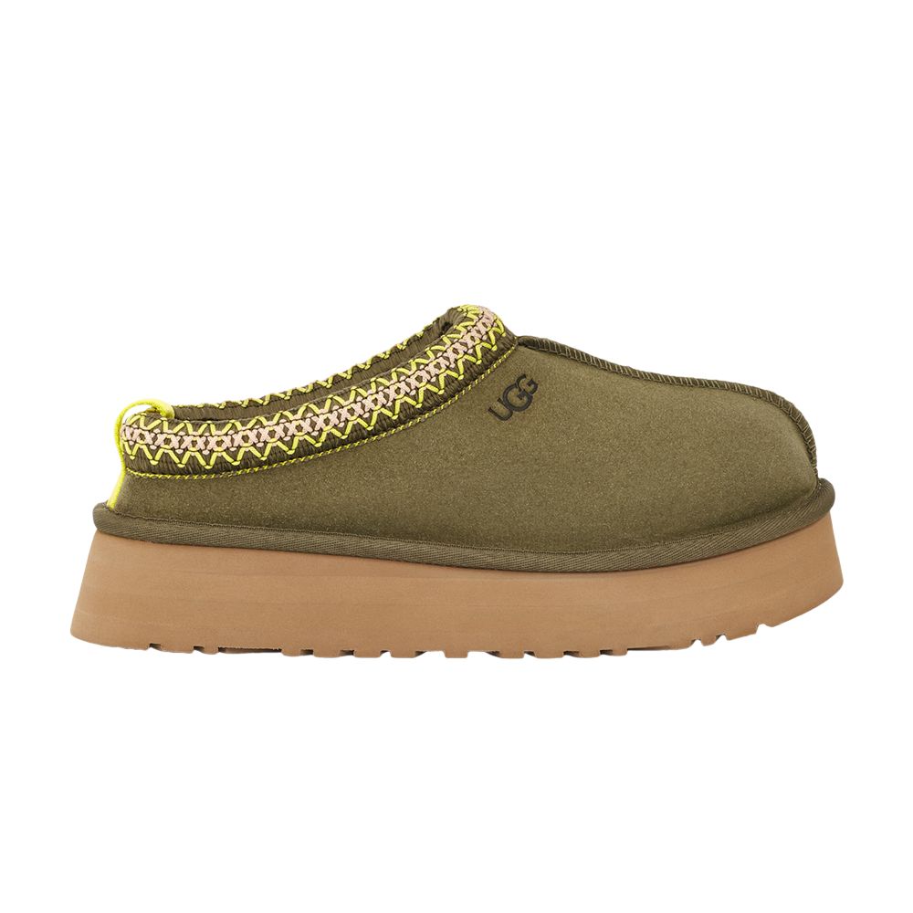 UGG Wmns Tazz Slipper 'Burnt Olive' | Green | Women's Size 5
