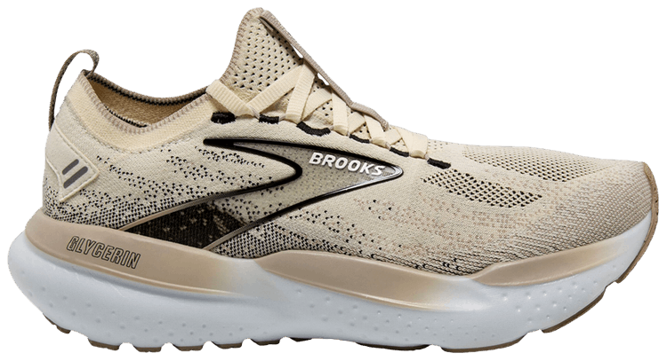 Brooks Wmns Glycerin StealthFit 21 Coconut Chateau Grey