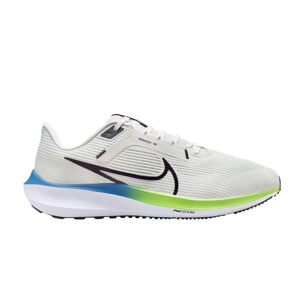 Air Zoom Pegasus 40 Extra Wide 'Platinum Tint Green Strike' - DV7480-006