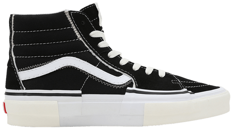 Vans Sk8 Hi Reconstruct   Black White