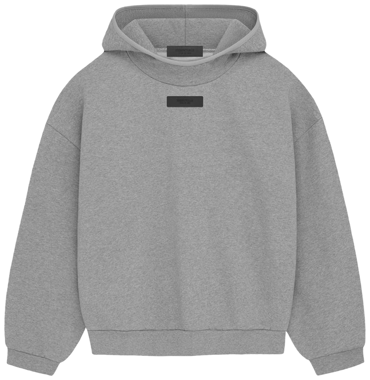 Buy Fear of God Essentials Pullover Hoodie 'Dark Heather Oatmeal