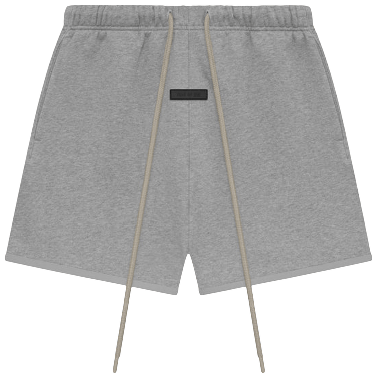Fear of god essentials deals graphic sweat shorts black