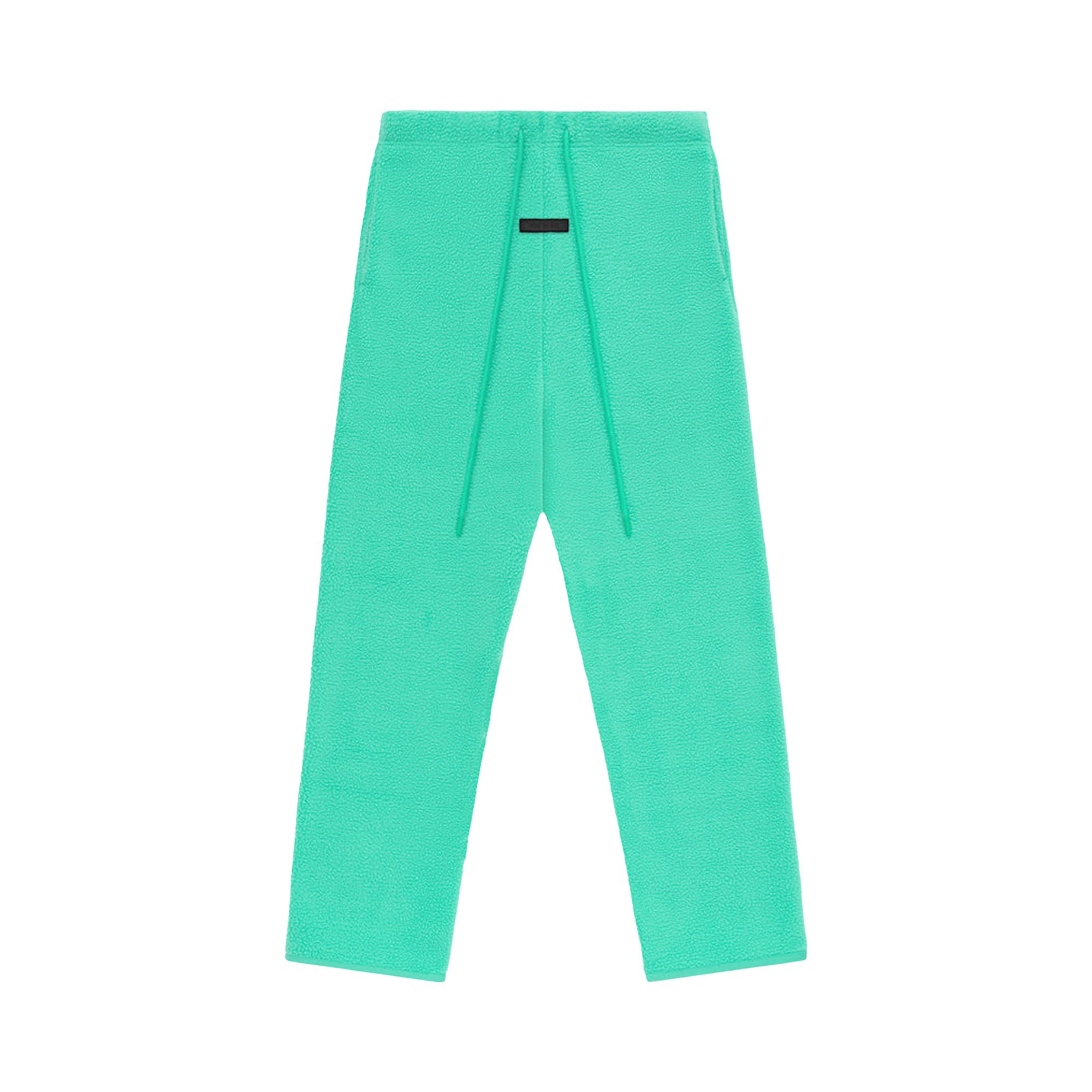 Fear of God Essentials Polar Fleece Pant 'Mint Leaf' | Green | Men's Size S
