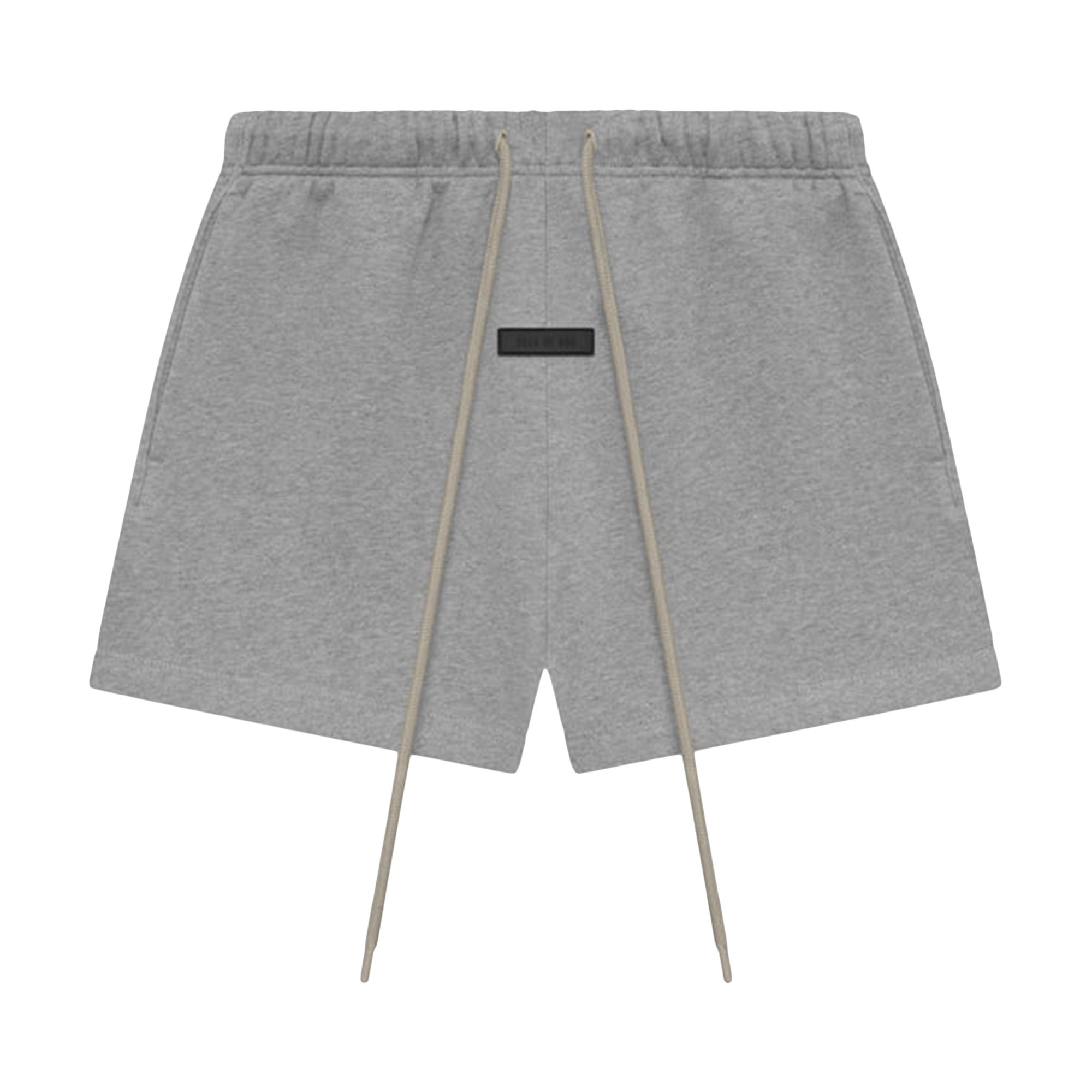 Fear of God Essentials Fleece Running Short 'Dark Heather Oatmeal' | Grey | Men's Size XS