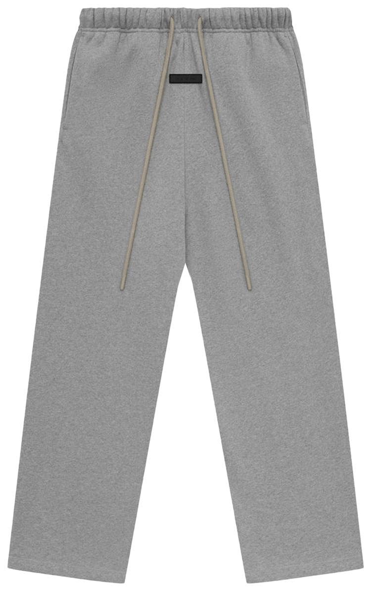 Buy Fear of God Essentials Relaxed Pants 'Dark Heather Oatmeal
