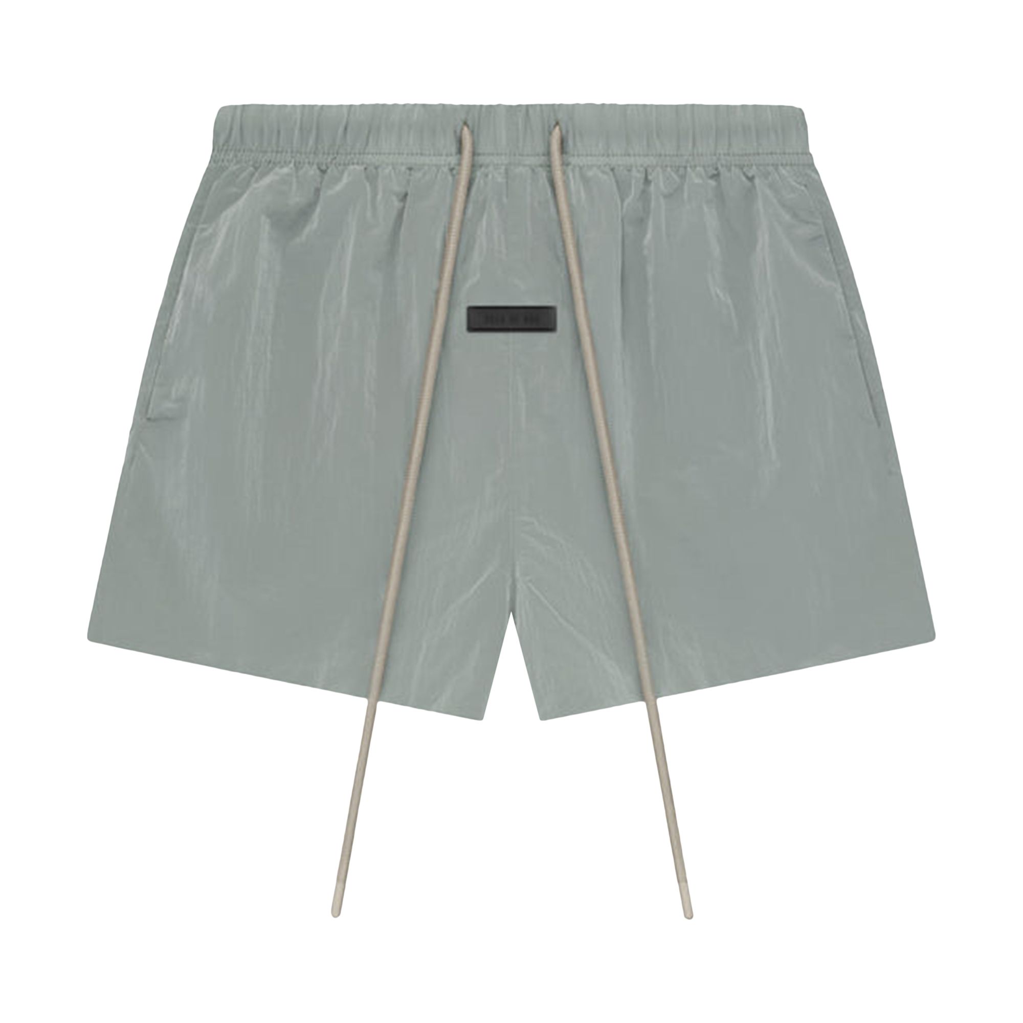 Fear of God Essentials Crinkle Nylon Running Short 'Seal' | Grey | Men's Size L