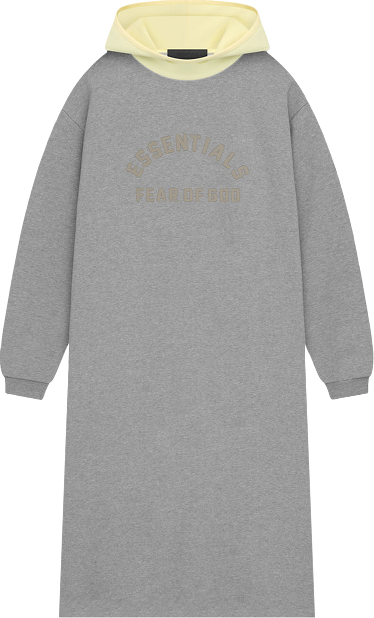 Yellow Raglan Hoodie by Fear of God ESSENTIALS on Sale