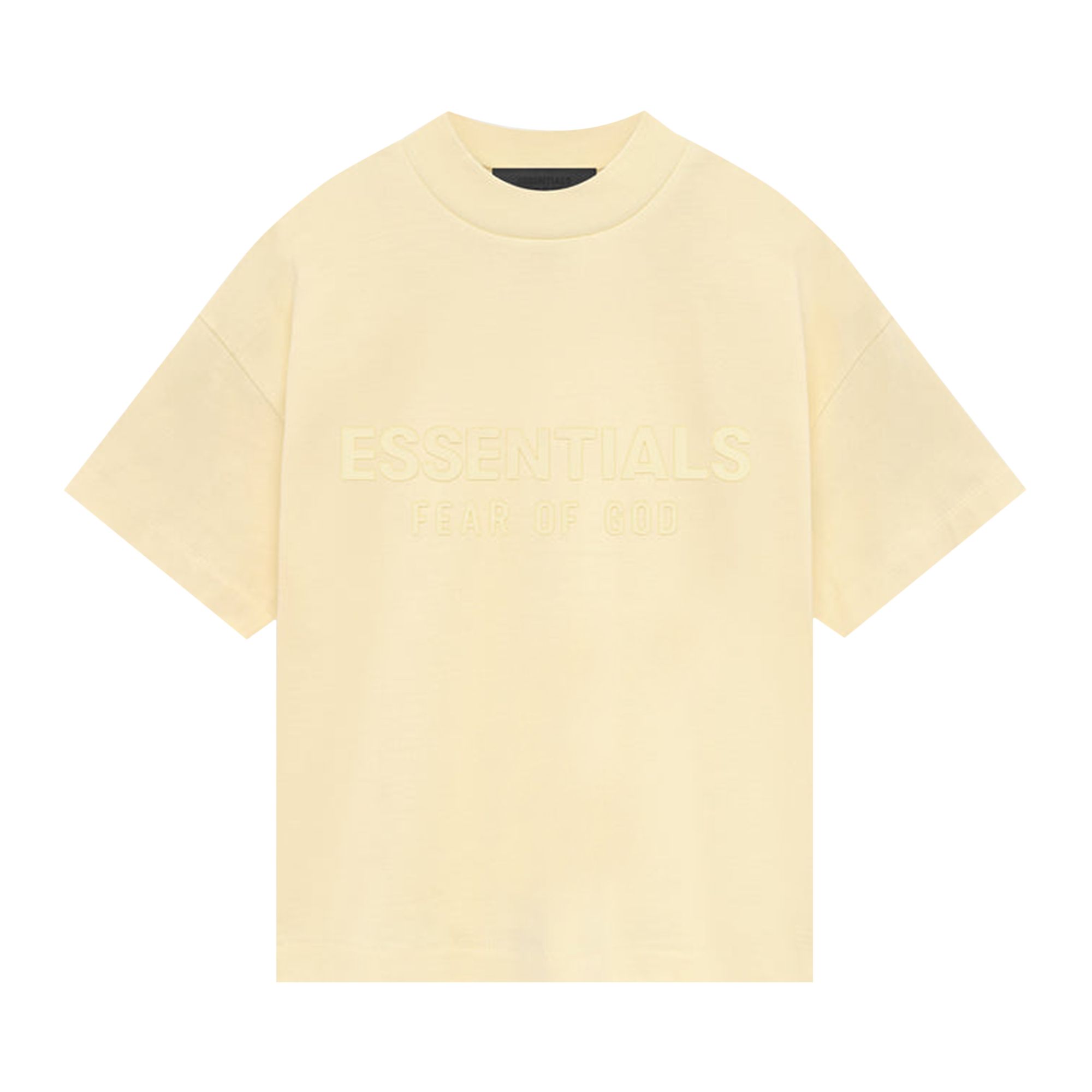 Fear of God Essentials Kids Short-Sleeve Tee 'Garden Yellow' | Kid's Size 14.5