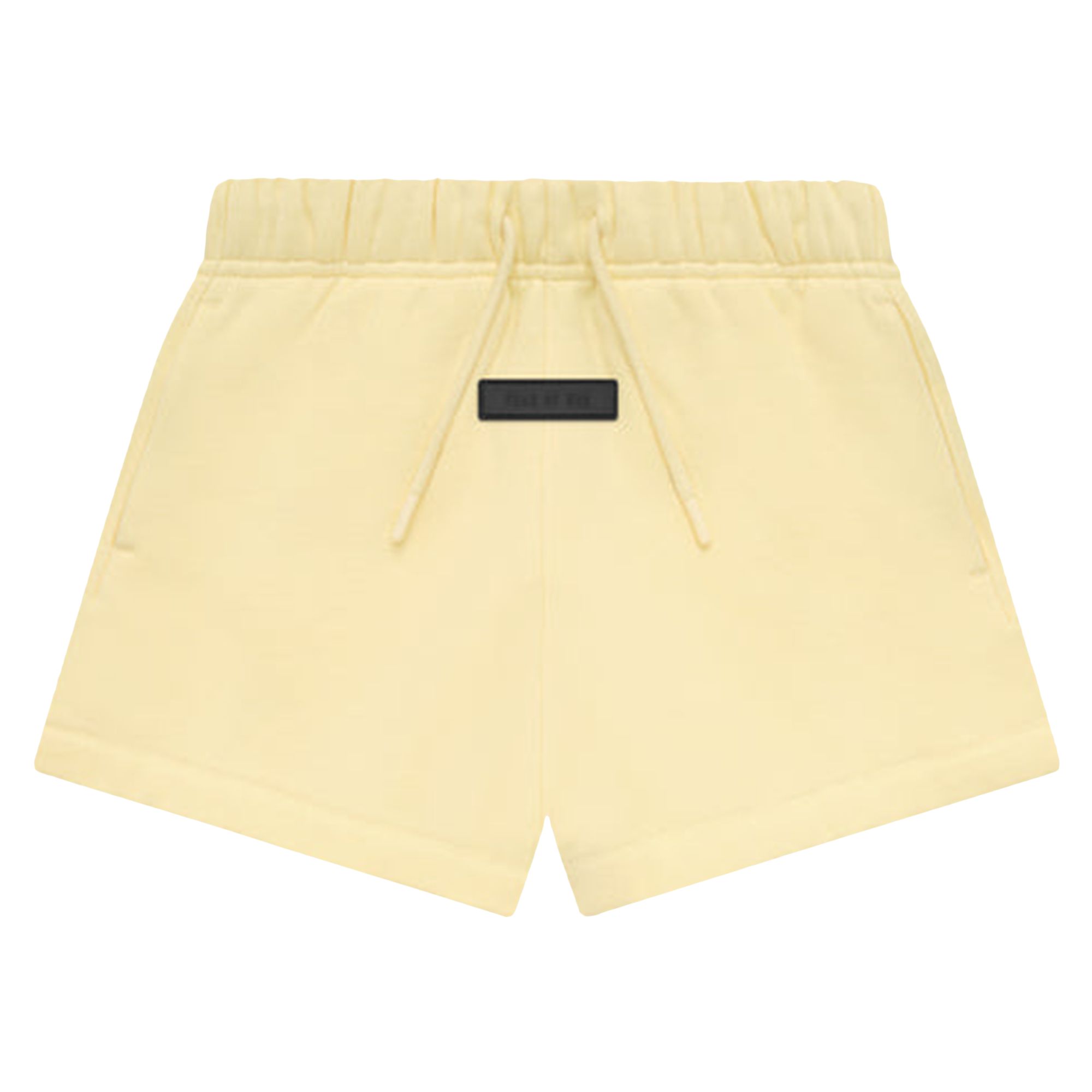 Pre-owned Essentials Fear Of God  Kids Running Short 'garden Yellow' | Kid's Size 12