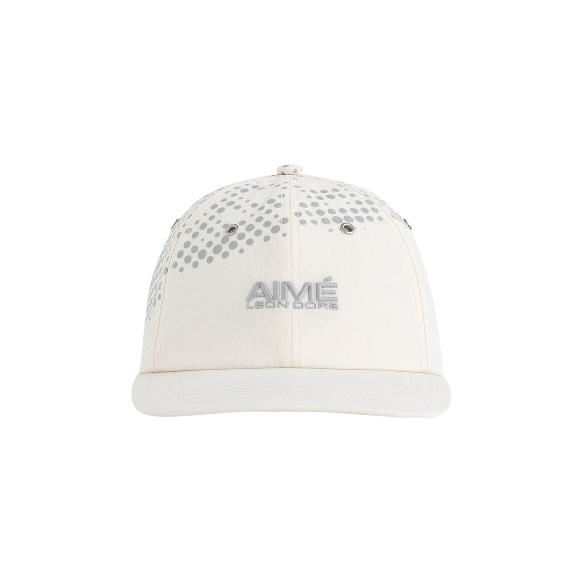 Pre-owned Aimé Leon Dore X New Balance Geo Print Sport Hat 'pristine' | Cream | Men's Size Onesize In White