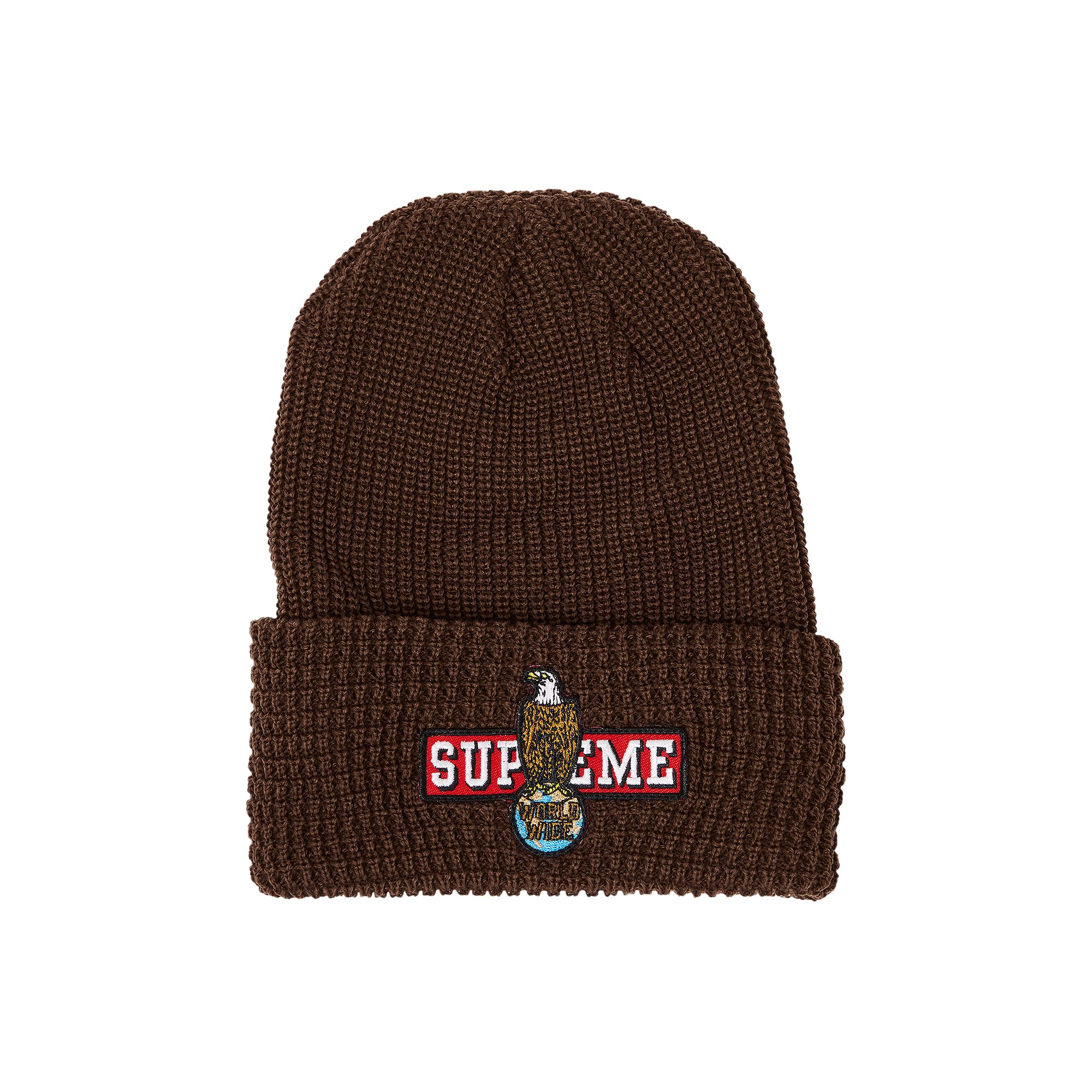 Supreme Eagle Beanie 'Brown' | Men's Size Onesize