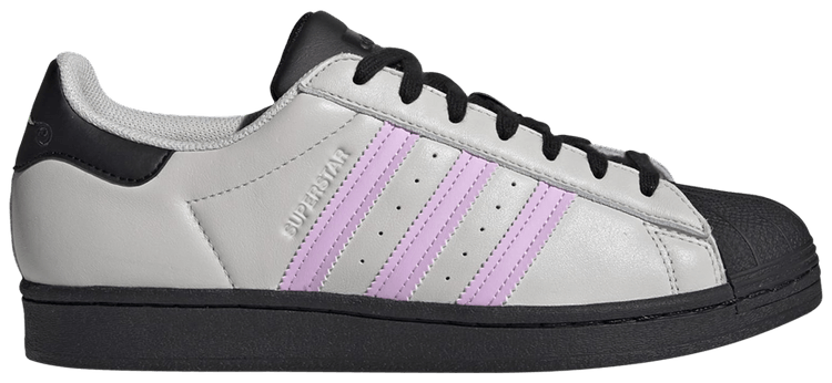 Adidas Superstar Grey Black Lilac