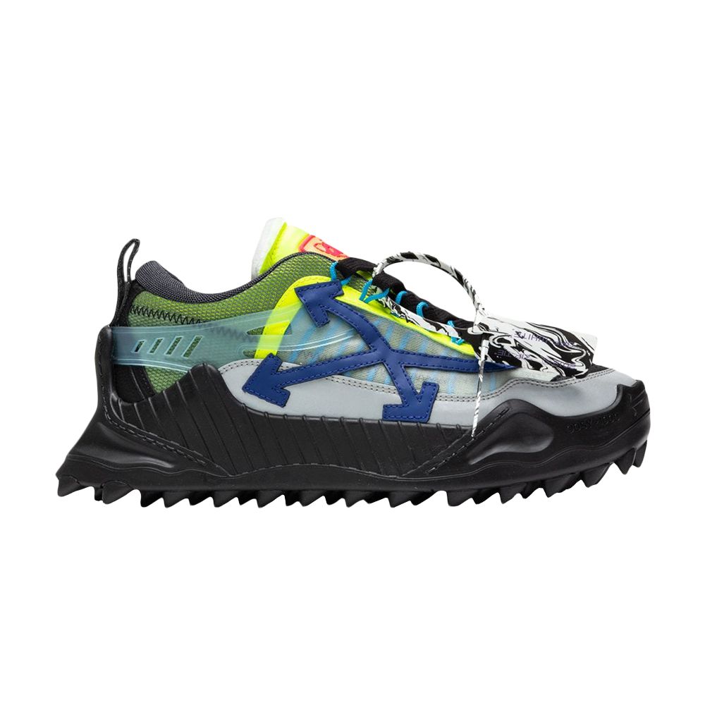 Pre-owned Off-white Odsy-1000 'black Blue Yellow' | Men's Size 45