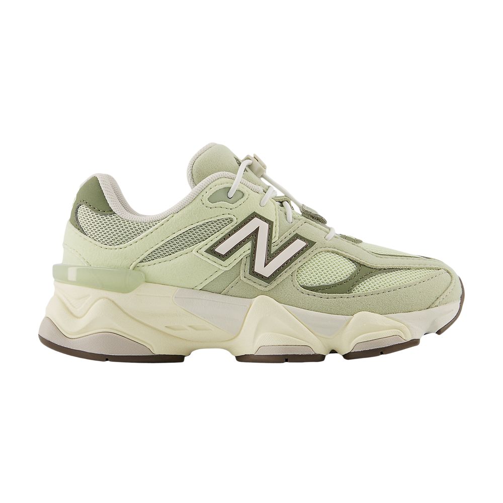 Pre-owned New Balance 9060 Little Kid 'olivine Lace Toggle' | Green | Kid's Size 1