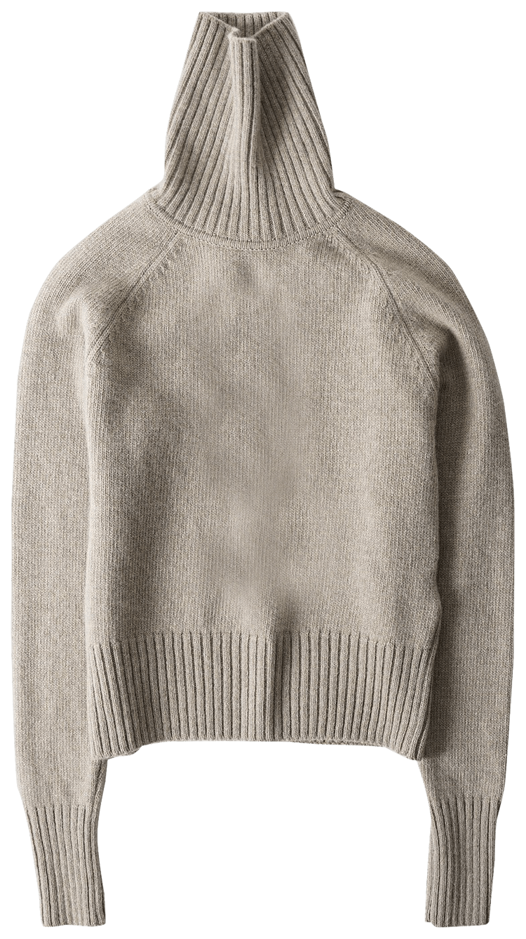 Buy Ami Turtleneck Sweater 'Ecru' - FKS421 025 | GOAT