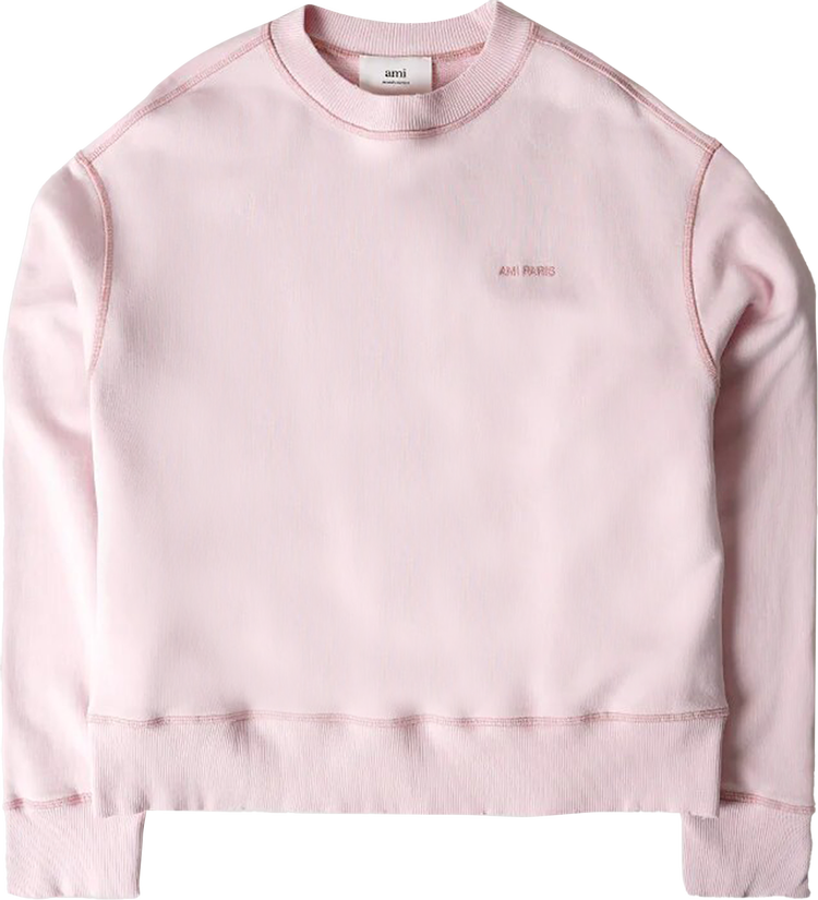 Buy Ami Fade Out Sweatshirt 'Ivory' - USW016 JE0052 185 | GOAT