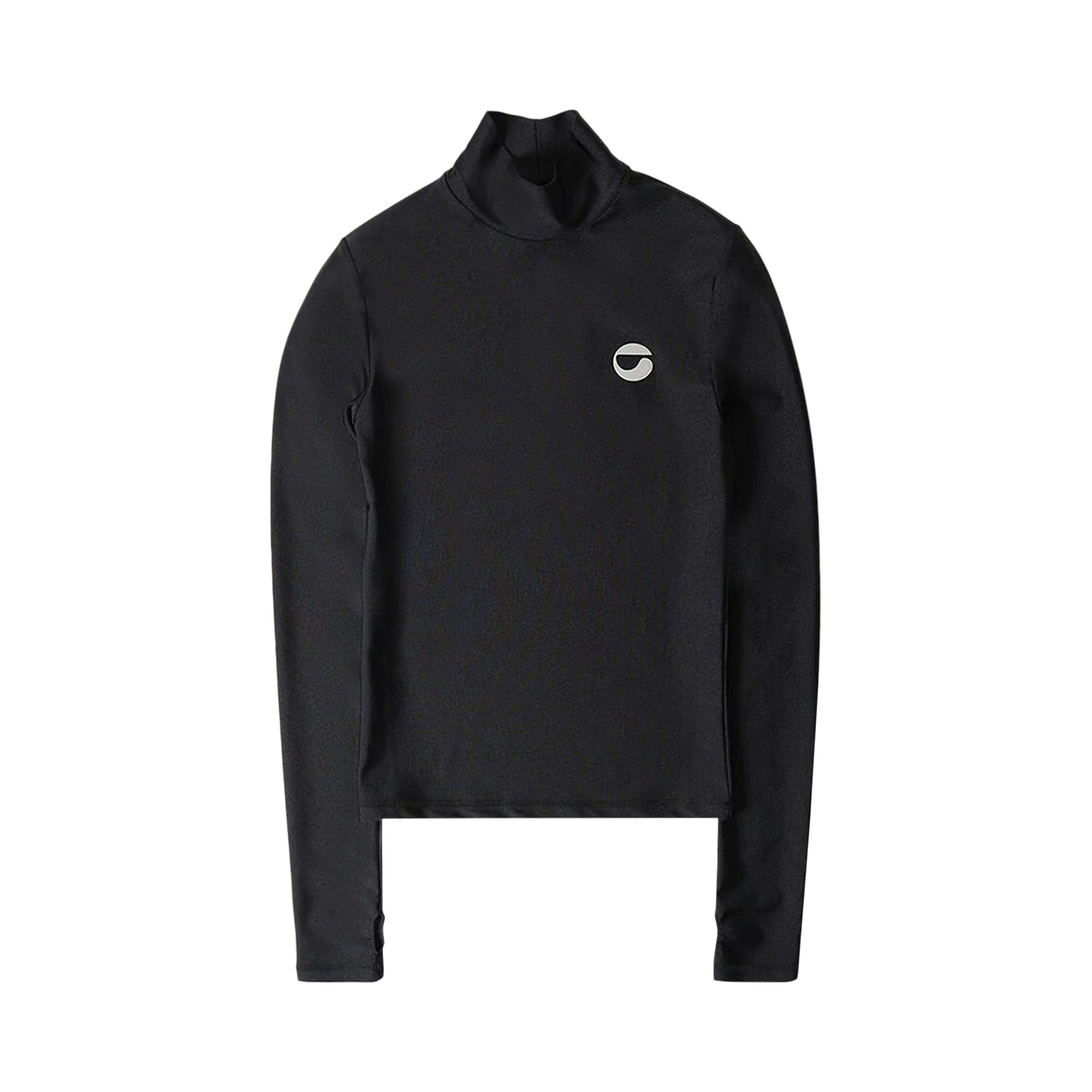 Coperni High Neck Long-Sleeve Top 'Black' | Women's Size S