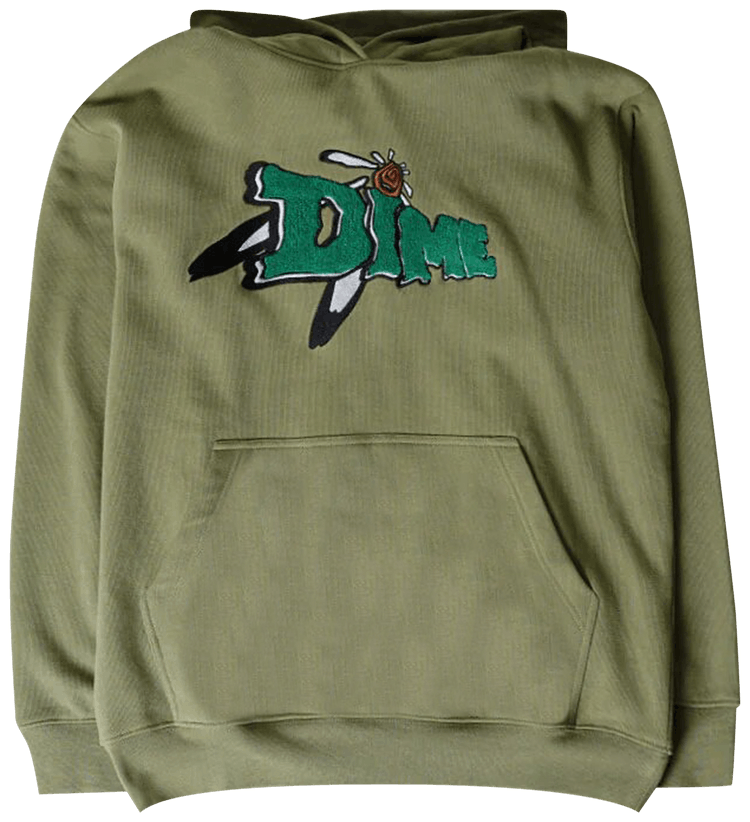 Dime hoodie green on sale