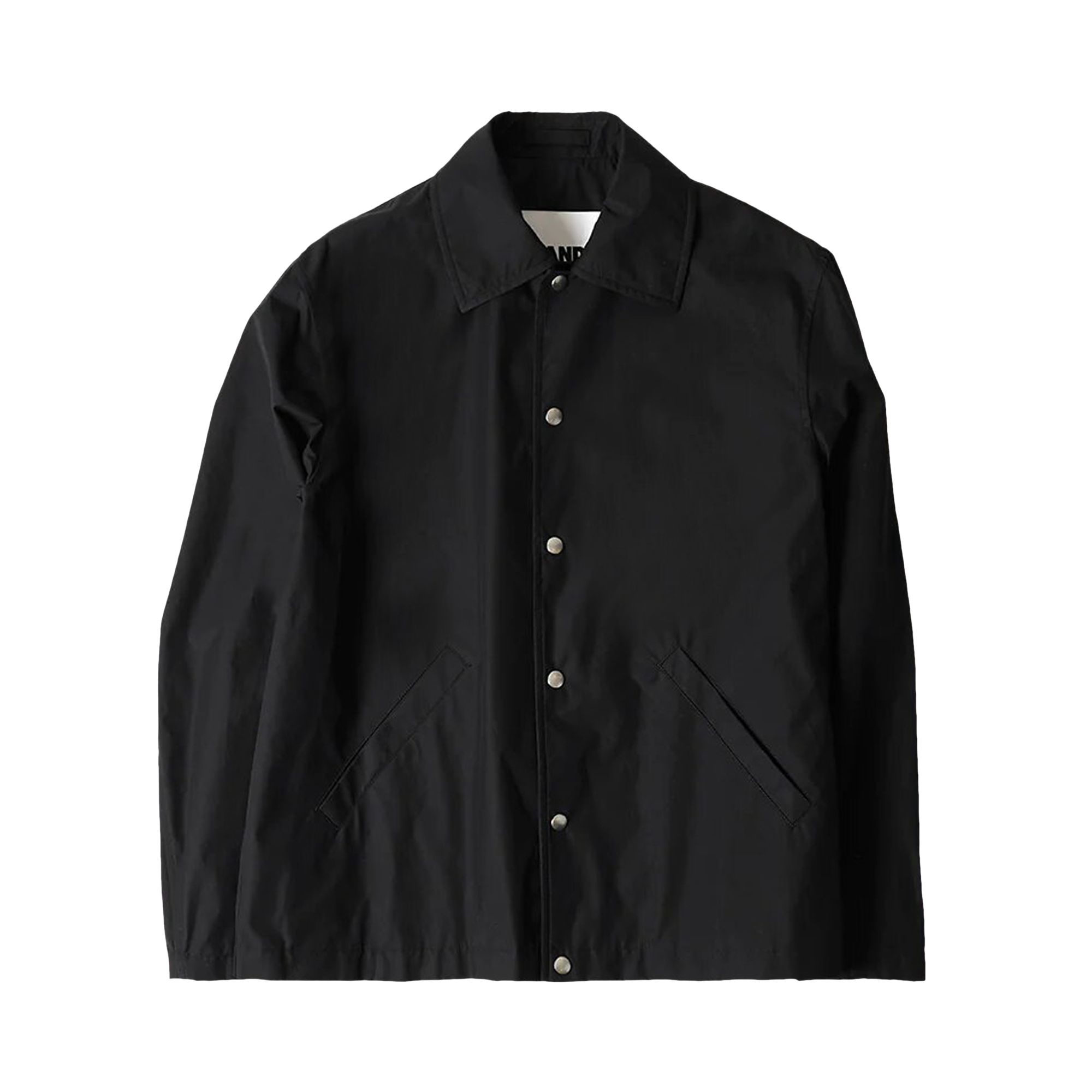 Pre-owned Jil Sander Logo Coach Jacket 'black' | Men's Size 52