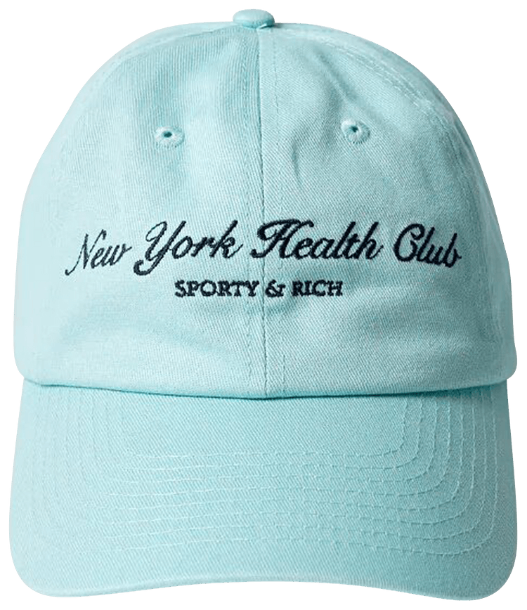 Sporty & Rich HEALTH CLUB キャップ SPORTY&RICH 帽子 キャップ 「SPORTY＆RICH / スポーティアンド