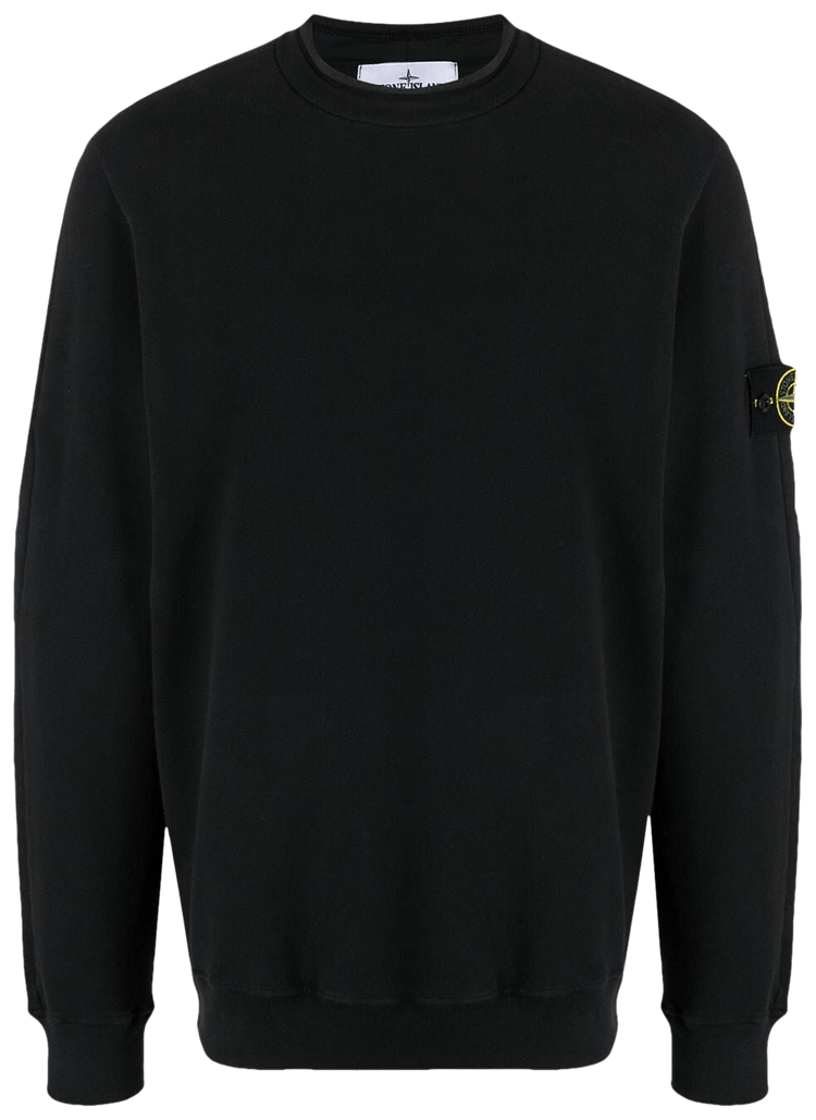 Buy Stone Island Crewneck Sweatshirt Black 791561352 V0029