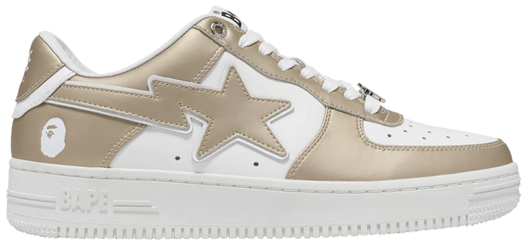 Size 4.0 Wmns Bapesta 4 Beige